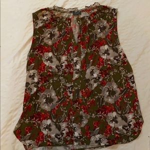 Limited Olive Stretch Blouse